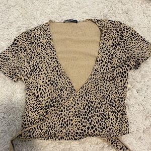 Brand Melville wrap top